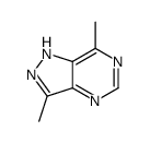 1H-Pyrazolo[4,3-d]pyrimidine, 3,7-dimethyl- (9CI) picture