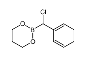 2-[chloro(phenyl)methyl]-1,3,2-dioxaborinane Structure