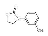 3-(3-Hydroxyphenyl)-1,3-oxazolidin-2-one structure