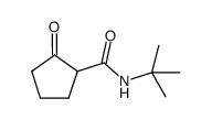 N-(tert-butyl)-2-oxocyclopentanecarboxamide结构式