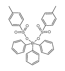 triphenylbismuth bis(4-methylbenzenesulfonate)结构式