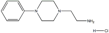 2-(4-PHENYLPIPERAZIN-1-YL)ETHANAMINE.HCL Structure