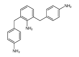 2,6-双(对氨基苄基)苯胺结构式