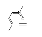 methyl{[(Z)-3-methylhex-2-en-4-yl]methylene}amine N-oxide Structure
