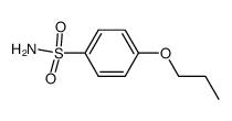 BENZENESULFONAMIDE, 4-PROPOXY- structure