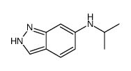 N-(1-甲基乙基)-1H-吲唑-6-胺结构式