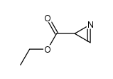 ethyl 2H-azirine-2-carboxylate结构式