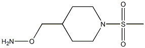 [(1-甲磺酰基嘌呤-4-基)甲基]羟胺结构式