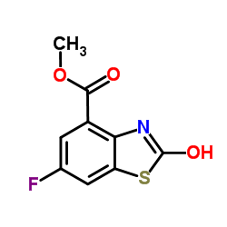 Methyl 6-fluoro-2-oxo-2,3-dihydro-1,3-benzothiazole-4-carboxylate结构式