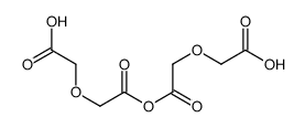 2-[2-[2-(carboxymethoxy)acetyl]oxy-2-oxoethoxy]acetic acid Structure