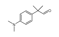 2-(4-(dimethylamino)phenyl)-2-methylpropanal Structure