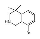 8-bromo-4,4-dimethyl-1,2,3,4-tetrahydroisoquinoline picture