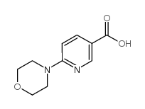6-(4-吗啉基)烟酸结构式
