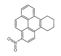 3-Nitro-9,10,11,12-tetrahydrobenzo(e)pyrene structure