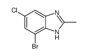 4-Bromo-6-chloro-2-methyl-1H-benzo[d]imidazole picture