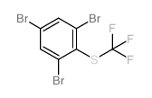 (2,4,6-Tribromophenyl)(trifluoromethyl)sulfane structure