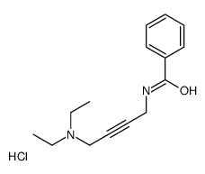 4-benzamidobut-2-ynyl(diethyl)azanium,chloride结构式