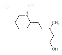 2-{Methyl[2-(2-piperidinyl)ethyl]amino}-1-ethanol dihydrochloride Structure