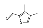 3,4-dimethylthiophene-2-carbaldehyde Structure