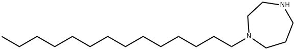 1-tetradecyl-1,4-diazepane structure