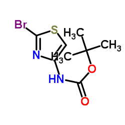 (2-溴噻唑-4-基)氨基甲酸叔丁酯图片