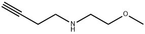 (but-3-yn-1-yl)(2-methoxyethyl)amine Structure