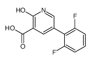 5-(2,6-difluorophenyl)-2-oxo-1H-pyridine-3-carboxylic acid Structure