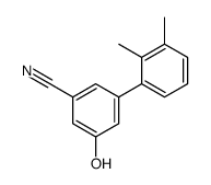 3-(2,3-dimethylphenyl)-5-hydroxybenzonitrile Structure