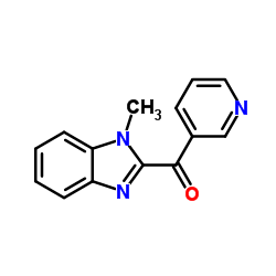 (1-Methyl-1H-benzimidazol-2-yl)(3-pyridinyl)methanone Structure