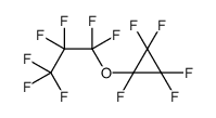 1,1,2,2,3-pentafluoro-3-(1,1,2,2,3,3,3-heptafluoropropoxy)cyclopropane结构式