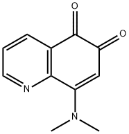 5,6-Quinolinedione, 8-(dimethylamino)- Structure