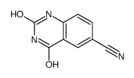 2,4-Dihydroxyquinazoline-6-carbonitrile结构式