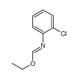 ethyl N-(2-chlorophenyl)methanimidate Structure