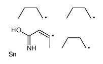 3-tributylstannylbut-2-enamide结构式