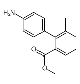 methyl 2-(4-aminophenyl)-3-methylbenzoate结构式