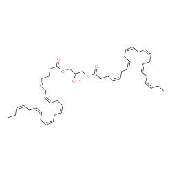 1,3-Didocosahexaenoyl Glycerol结构式