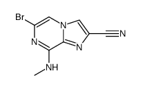 6-bromo-8-methylaminoimidazo(1,2-a)pyrazine-2-carbonitrile picture