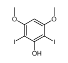 2,6-diiodo-3,5-dimethyoxyphenol Structure