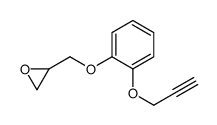 2-[(2-prop-2-ynoxyphenoxy)methyl]oxirane结构式