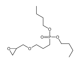 2-(3-dibutoxyphosphorylpropoxymethyl)oxirane Structure