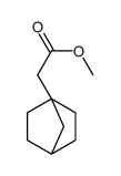 methyl 2-(4-bicyclo[2.2.1]heptanyl)acetate结构式