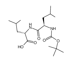 N-Boc-D-Leu-L-Leu Structure