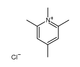 1,2,4,6-tetramethylpyridinium chloride结构式