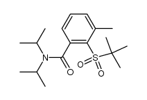 2-(tert-butylsulfonyl)-N,N-diisopropyl-5-methylbenzamide Structure