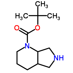 1-Boc-octahydropyrrolo[3,4-b]pyridine structure