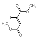 2-Butenedioic acid,2-iodo-, 1,4-dimethyl ester, (2Z)- structure