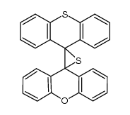 dispiro[thioxanthene-9,2'-thiirane-3',9''-xanthene] Structure