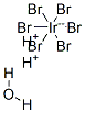 DihydrogenHexabromoIridate(IV)Hydrate结构式