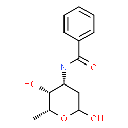 3-(Benzoylamino)-2,3,6-trideoxy-D-lyxo-hexopyranose picture