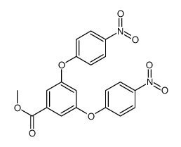 methyl 3,5-bis(4-nitrophenoxy)benzoate结构式